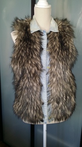 Blouson jeans sans manche - en,