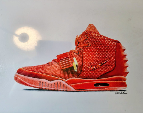 Nike air yeezy wall art - nike,