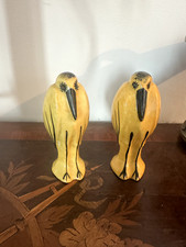 Salière/poivrier  Art Déco Marabout Porcelaine Limoges 20-30 Style Sandoz