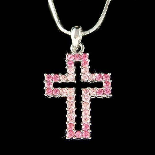 Collier religieux cristal - en,