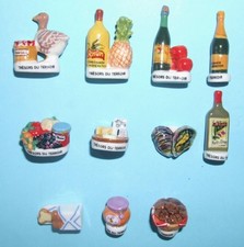 Série complète de 11 fèves trésors du terroir
