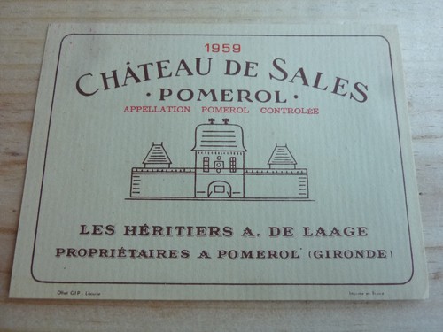 Etiquette vin chateau sales - vin,