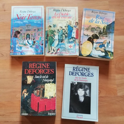 Lot livres régine deforges - 5,