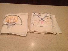 Vintage Embroidered Dish