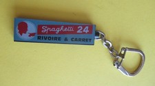 Porte clé BOURBON, années 60, Spaghetti 24 RIVOIRE & CARRET