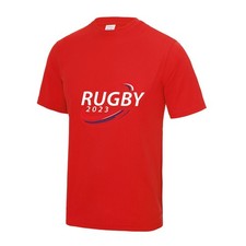 Maillot de Rugby enfant rouge