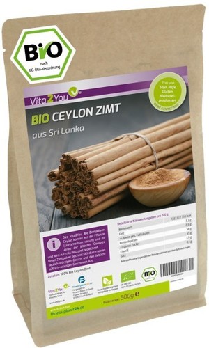Vita2you bio cannelle - bio, de