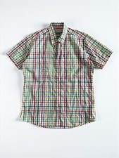 Barbour Checked Short Sleeves Shirt Size XL