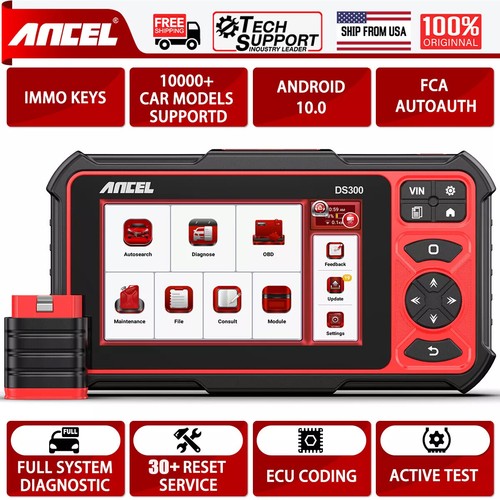 Scanner ancel ds300 obd2 outil - scanner,