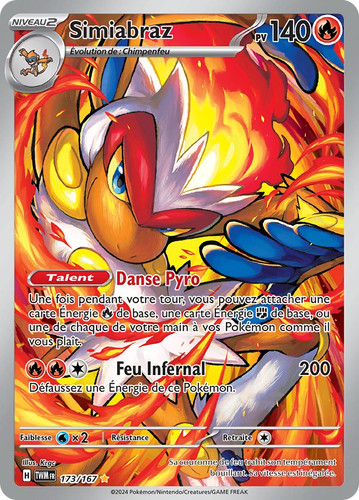 Carte pokémon simiabraz - carte,