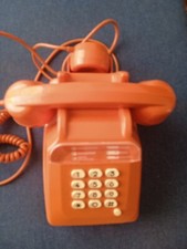 Téléphone Socotel S63 Orange Touche Vintage