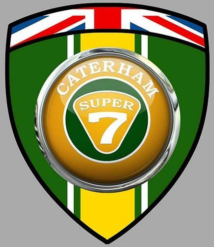 Caterham super seven sticker - seven,