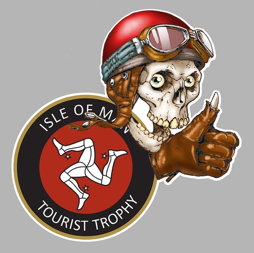 Sticker isle man tourist - man,