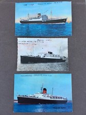3 anciennes cartes postales /
