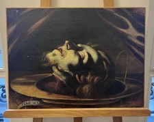 Huile Sur Toile XVIIe Siècle
