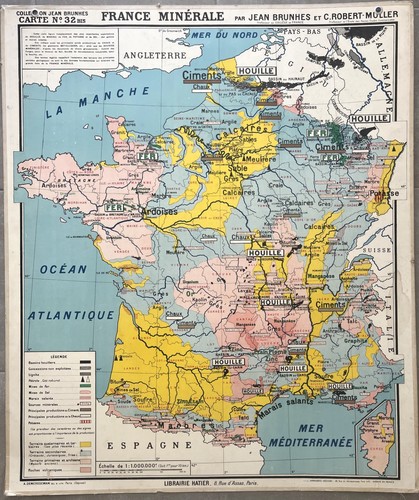 Ancienne carte scolaire - 🌍,