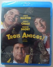 TROIS AMIGOS ! Steve Martin Chevy Chase John Landis 1986 Mexico Blu-ray TBE
