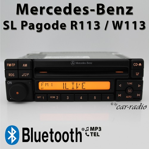 Original mercedes r113 radio - mercedes,