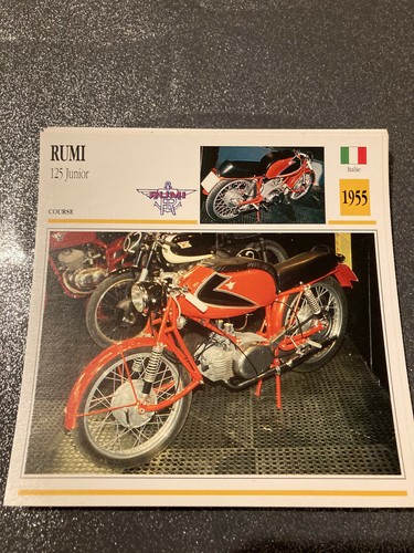 Carte fiche moto collection - fiche,