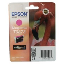 ORIGINAL EPSON T0873 MAGENTA C13T08734010 POUR PHOTO STYLET EPSON R1900 11,4 ML