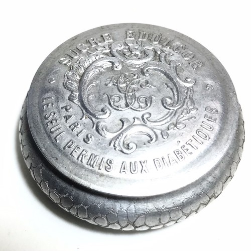 Ancienne xixe boite pastilles - ancienne,