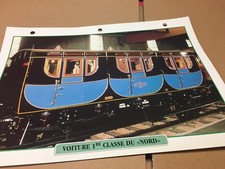 060 voiture 1ére classe du nord 1850 Fiche collection ATLAS trains de légende