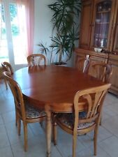 Vends table Louis Philippe et 6 chaises