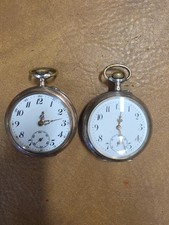 #5339 2 Antique Pocket Watch