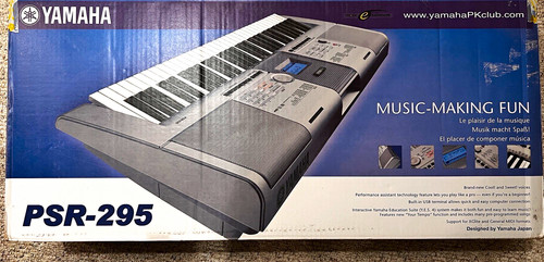 Yamaha psr 295 key - 61-key, synth