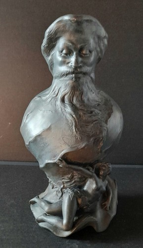 Broc etain art nouveau - en,