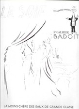 AD PUBLICITE EAU BADOIT PARFUM