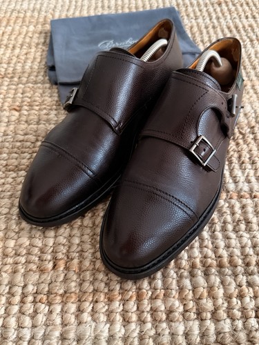 Paraboot brown leather - brown, cap
