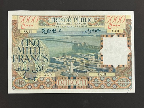 5000 Francs Afars Et Issas TTB