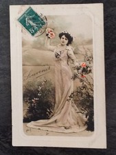 CP SOUVENIR FEMME ROBE TRAINE