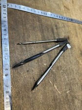 n° 4 OLD TOOL, OUTIL  ANCIEN Lot Mèches A Bois Diamètres 4/8/9.