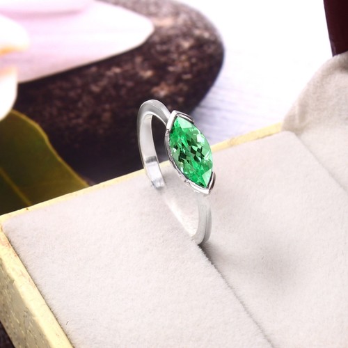 Bague pierre verte saphir - pierre, vert