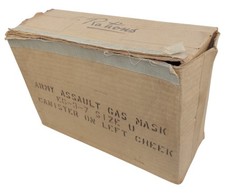 Carton vide pour le masque à