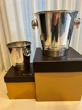 2 seaux à champagne glaçons  St MENARD ARGENT