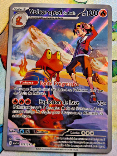 Carte pokémon volcaropod - volcaropod, de