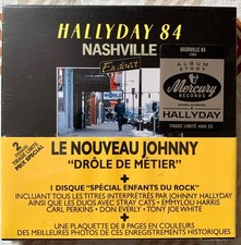 Johnny Hallyday Coffret Limité 2 CD - Drôle De Métier + Spécial Enfants Du Rock