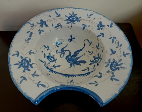 Ancien plat barbe sur - plat, à