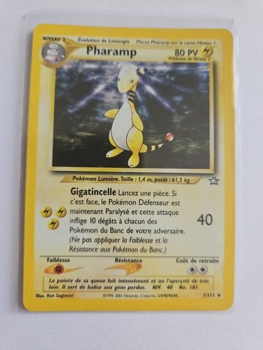 Carte pokémon holo - pokémon, pharamp