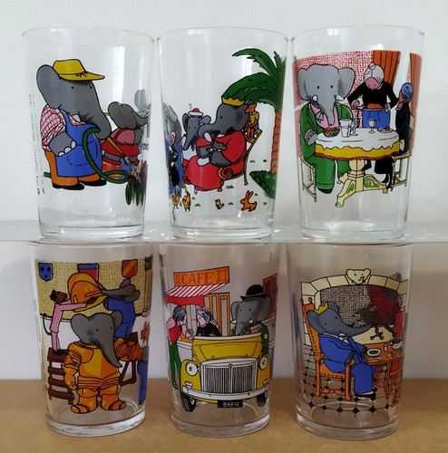 Babar 6 verres à - --,