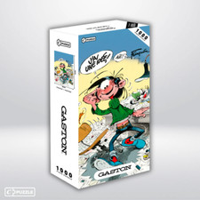 FRANQUIN GASTON LAGAFFE  PUZZLE 1000 PIECES OFFICIEL 50 x 70 cm + POSTER