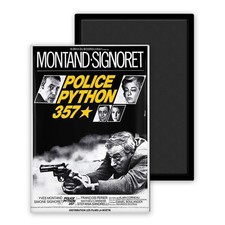 Police python 357 1976 Affiche Film Cinéma - Magnet Frigo 54x78 mm