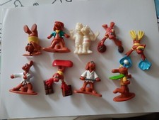 Lot de 9 Figurines publicitaires CHOCAPIC NESTLE PICO  ADPAC  1995 RARES