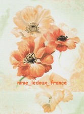 " Sky Anemones " Kit Pt Croix Vintage Années 90 LANARTE NEUF 34966