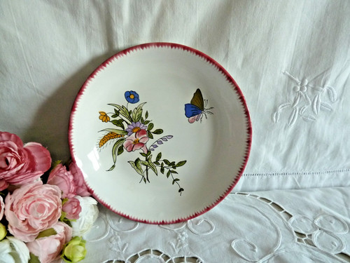 Ancienne assiette creuse - assiette,