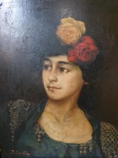 Tableau ancien Portrait