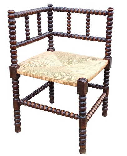 Ancien fauteuil chaise angle - chaise,
